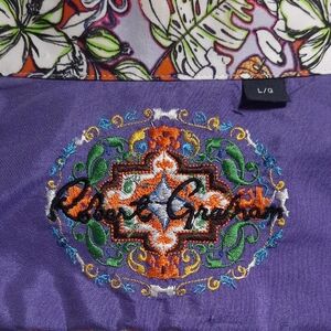 Robert Graham Multicolor Embroidered Shirt